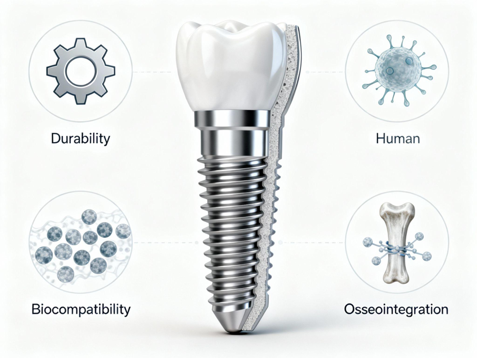Benefits of Titanium Implants