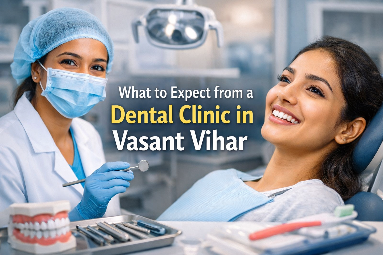 Dental Clinic in Vasant Vihar: What Services Should You Expect?